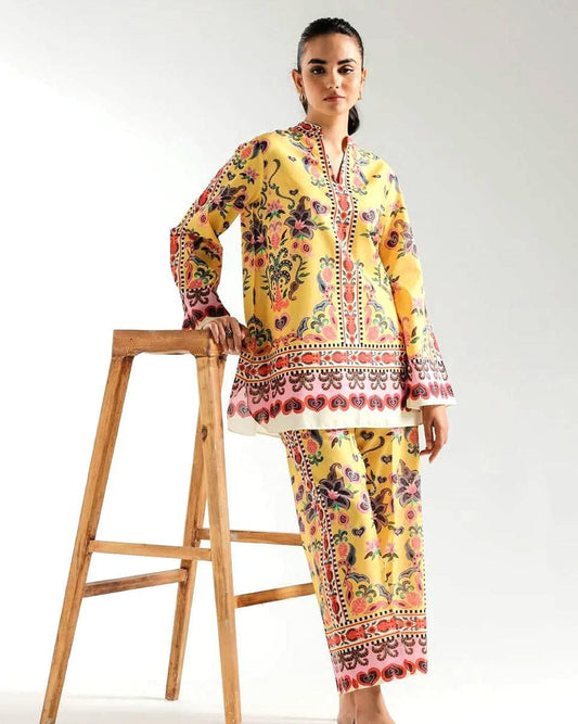 New Arrival | Tie & Dye Digital Printed 3PC Shamooz Silk Suit – VELNORA CLOTHING*B E*