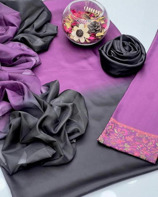 New Arrival | Tie & Dye Digital Printed 3PC Shamooz Silk Suit – VELNORA CLOTHING*be*